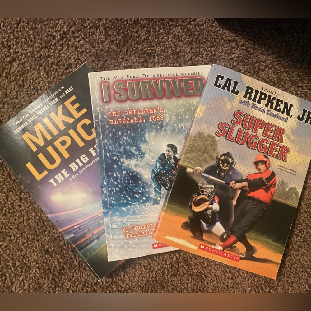 Set of 3 books: Early Middle School (~6th grade level)